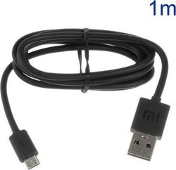 Xiaomi 19150001A Reguläres USB 2.0 Micro-USB-Kabel 1m Schwarz