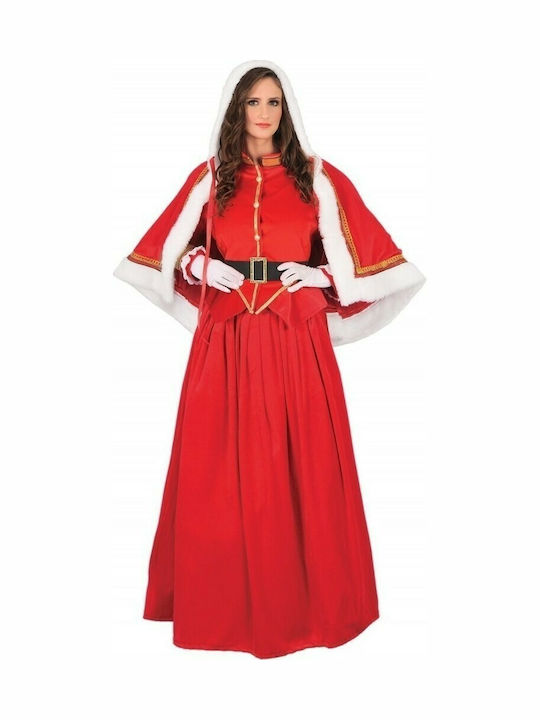 Adult Christmas Santa Claus Costume Red Αγιοβασ...