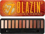 W7 Cosmetics Blazin Παλέτα με Σκιές Ματιών σε Στερεή Μορφή Neutrals On Fire 15.6gr