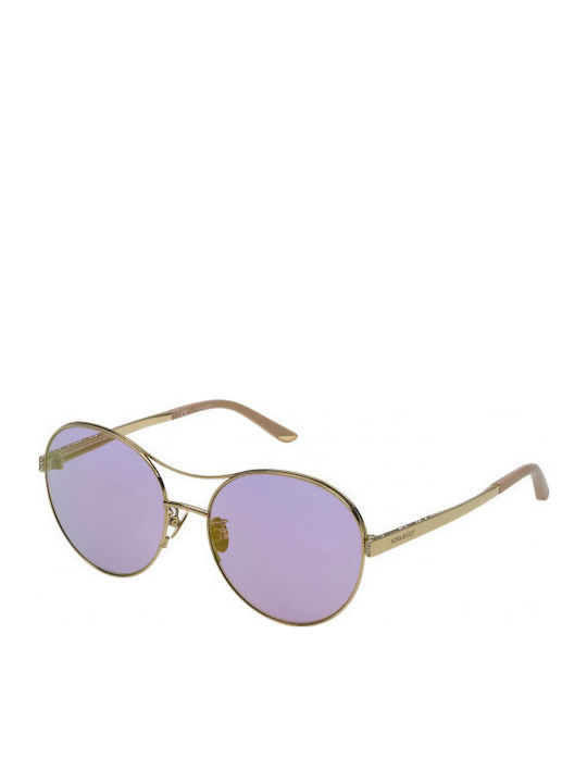 Nina Ricci Women's Sunglasses with Gold Metal Frame SNR110S 8H2G