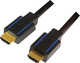 LogiLink Cabluri HDMI Premium HDMI 2.0 Premium High Speed 4K 60Hz HDR Cablu HDMI de sex masculin - HDMI de sex masculin 5m Negru