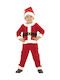 Kids Christmas Costume Santa Claus Red