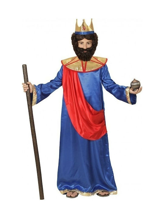 Widmann Kids Christmas Costume Blue Βασιλιάς Βίβλου ΙΤ