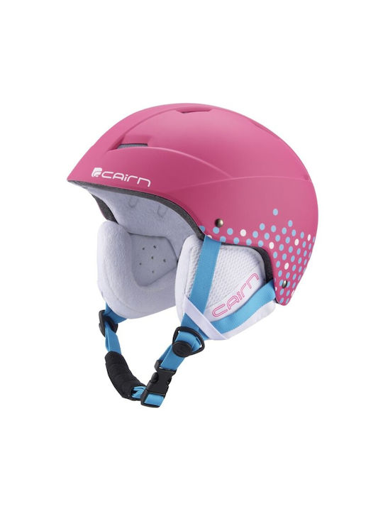 Cairn Andromed Kinder Ski & Snowboard Helm Mat Fuchsia