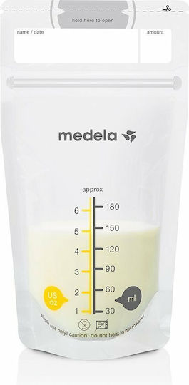 Medela Aufbewahrungsbeutel für Muttermilch 180ml 50 Stück