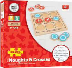 Big Jigs Brettspiel Noughts & Crosses für 2 Spieler 3+ Jahre BJ691