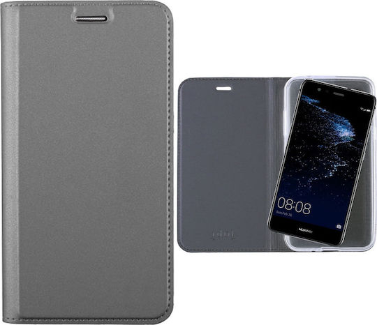 Idol 1991 Prime Magnet Книга Изкуствена кожа Сив (Huawei P10 Lite)