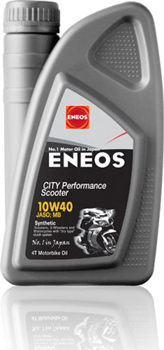 Eneos City Performance Scooter 10W-40 Συνθετικό Λάδι Μοτοσυκλέτας για Τετράχρονους Κινητήρες 1lt