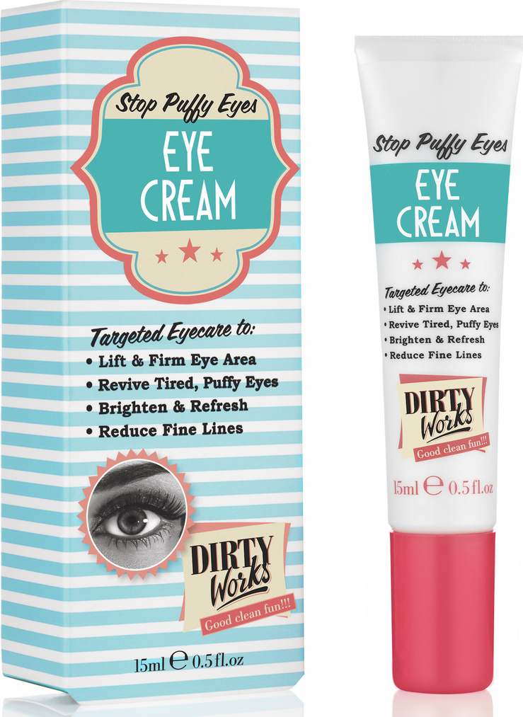 Dirty Works Stop Puffy Eyes Perfecting Eye Cream 15ml Skroutz.gr