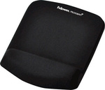 Fellowes Plushtouch Wrist Mouse Pad 184.2mm με Στήριγμα καρπού Μαύρο