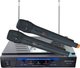 WVNGR Karaoke System with Wireless Microphones WG-007 in Black Color