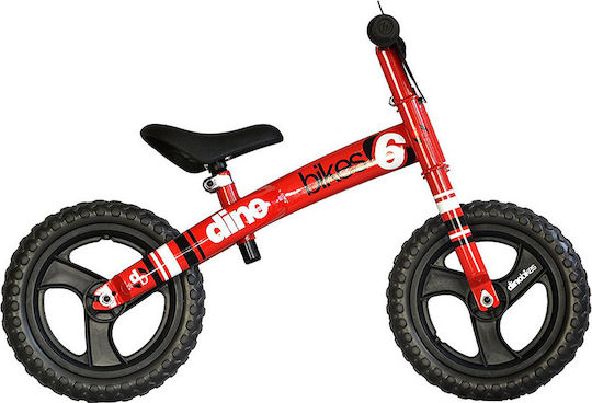 Dino Bikes Kids Balance Bike Red