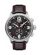 Tissot T-Sport XL Extension Chronograph Uhr Chronograph mit Schwarz Lederarmband
