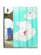 San Lorentzo Bears Fabric Shower Curtain 180x200cm Color 1493