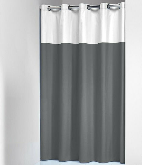 Sealskin Double Duschvorhang Stoff 180x200cm Gray 233521314