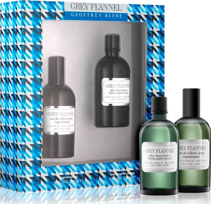 Geoffrey Beene Grey Flannel Eau de Toilette 120ml & After Shave 120ml