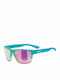 Uvex Lgl 36 Men's Sunglasses with Turquoise Plastic Frame and Pink Lens 5320094316