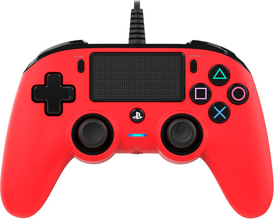 Nacon Wired Compact Controller für PS4 Red