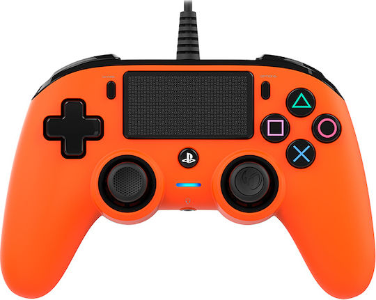 Nacon Wired Compact Controller for PS4 Orange