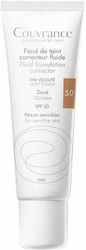 Avene Couvrance Fluid Foundation Corrector LSF20 5.0 Dore Golden 30ml