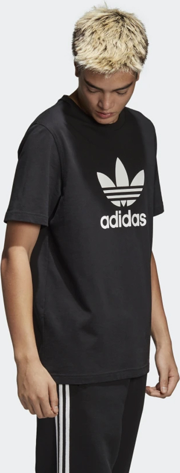 Adidas Trefoil Ανδρικό T-shirt Κοντομάνικο Μαύρο CW0709 | Skroutz.gr