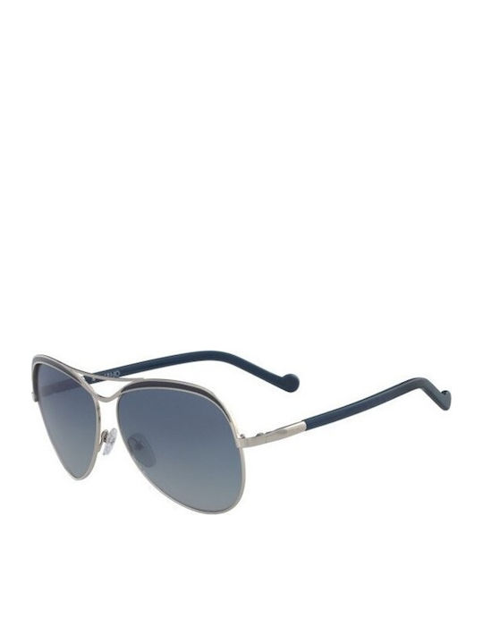 Liu Jo Men's Sunglasses with Blue Metal Frame