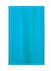 San Lorentzo Solid Fabric Shower Curtain 180x200cm Turquoise 1030B AQUA