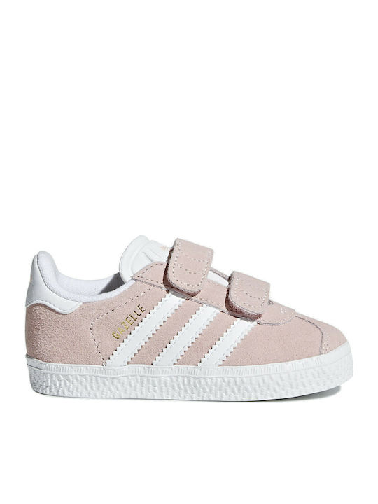Adidas Παιδικά Sneakers Gazelle CF με Σκρατς Icey Pink / Cloud White
