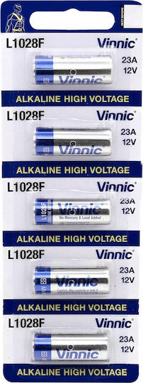 Vinnic Alkaline Battery A23 12V 1pcs