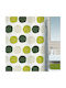 Dimitracas Nubia Shower Curtain Fabric 180x200cm Green 02461.001