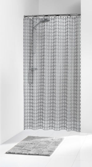 Sealskin Hammam Κουρτίνα Μπάνιου 180x200 cm Silver