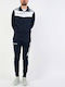 Tuta Campo Tracksuit Glossy with Elastic Navy Blue