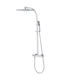 Teka Formentera Shower Column with Mixer 114cm Silver