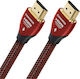 Audioquest Cinnamon HDMI 2.0 Premium High Speed 4K 60Hz HDR Braided Cable HDMI Male - HDMI Male 1m Red