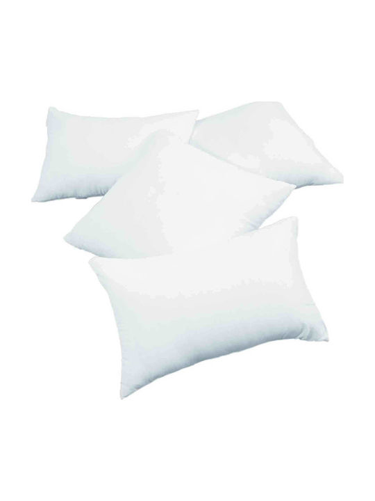 Teoran Γέμισμα Μαξιλαριών Decor Pillow Premium από 100% Βαμβάκι Λευκό 65x65εκ.