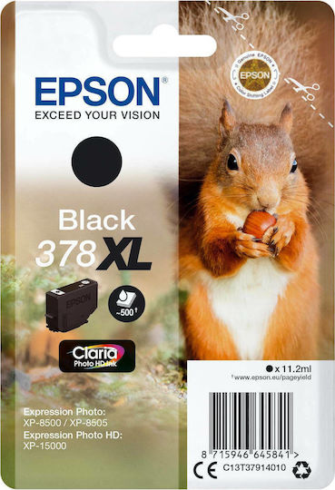 Epson 378XL Original InkJet Printer Ink Black (C13T37914010)