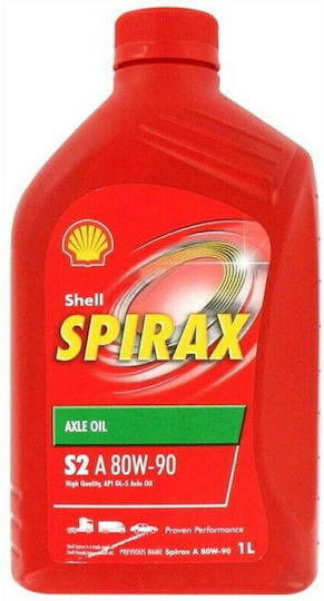Shell Spirax S2 A Lichid De Transmisie Automată Pentru Diferențial 80W-90 1lt