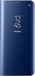 Hurtel Clear View Buchen Sie Kunststoff Blau (Galaxy S7 Edge)