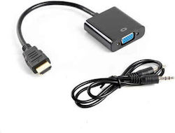 Lanberg AD-0017-BK HDMI male σε VGA female