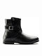 Collins Ghete Dama de Piele Ankle Boots Negru