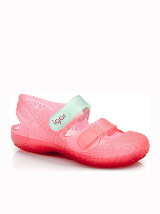 Igor Bondi Bicolor Pink Παιδικά Παπουτσάκια Θαλ...