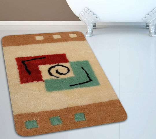 San Lorentzo Πατάκι Μπάνιου FL 060417 Beige 60x100εκ.