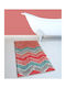 San Lorentzo Bath Mat Cotton Zic Zac 1905 CORALE Coral 50x80cm