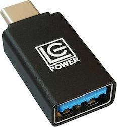 LC-Power LC-ADA-U31C USB-C male σε USB-A female
