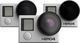 Polar Pro Frame 2.0-FPV Quadcopter Filter 3er Pack P3001 Action-Kamera-Filter für GoPro Held 3 / Held 3+ / Held 4