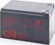 CSB GP12120F2 Μπαταρία UPS με Χωρητικότητα 12Ah και Τάση 12V 1τμχ