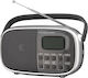 Telemax LT-660 Tabletop Radio Electric / Battery Black