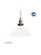 GloboStar Hatty Pendant Light Transparent Bell with Socket E27 24.5x22cm
