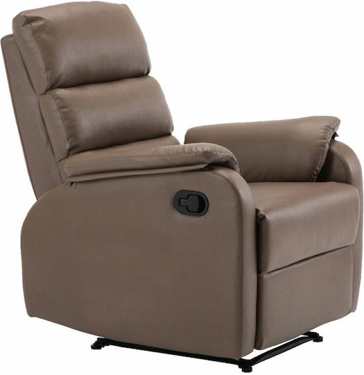 Entspannen mit Fußhocker Comfort 79x97x101cm Braun