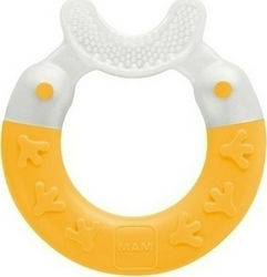 Mam Teething Ring made of Plastic for 3 m+ Yellow 1pcs